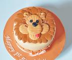 Children's birthday Lion cake