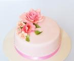 Pink Roses cake