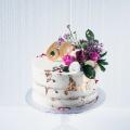 Birthday celebration cake